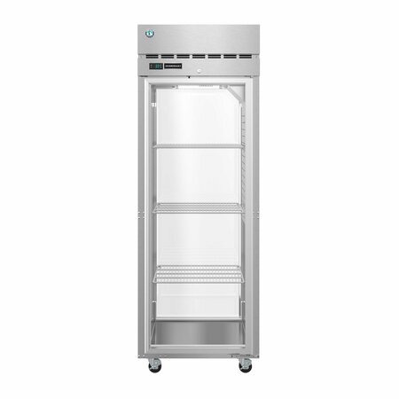 HOSHIZAKI AMERICA Refrigerator, Single Section Pass Thru Upright, Full Glass Door with Lock PT1A-FG-FG